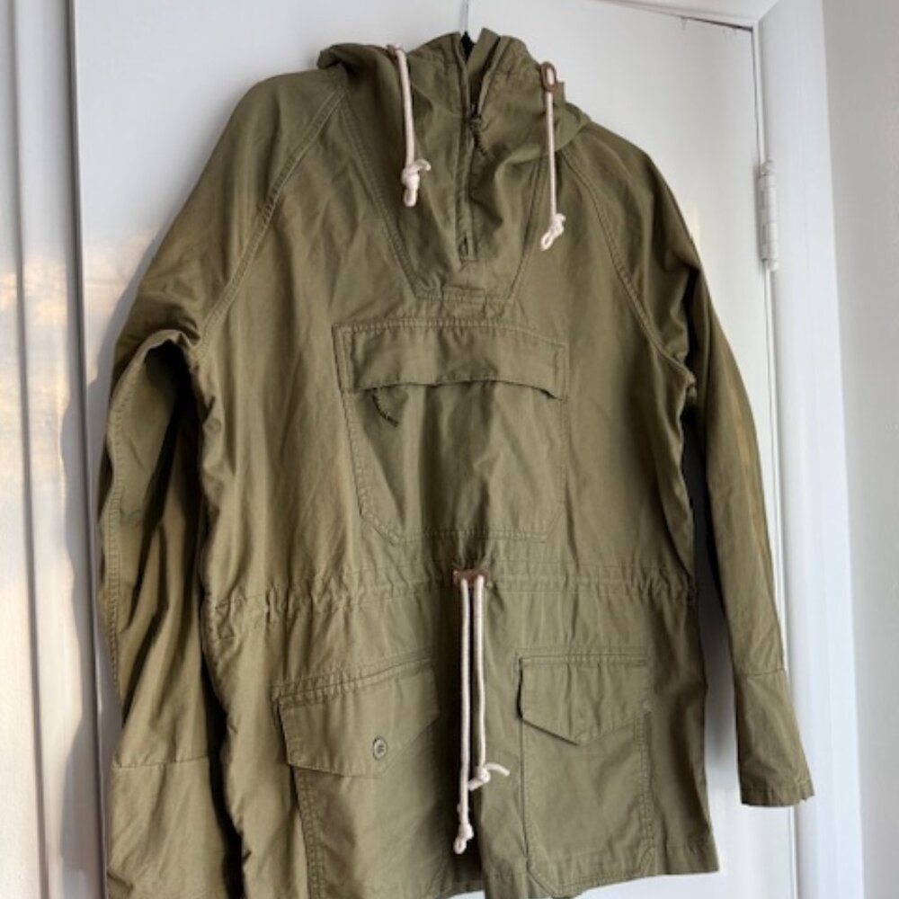 REI Anorak Hooded Rain Jacket